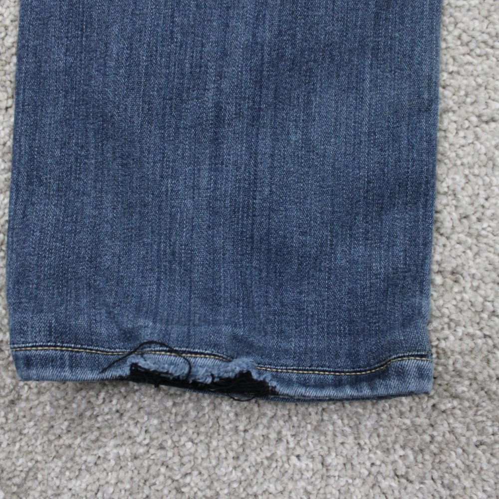 PAIGE Federal Jeans Mens 33 Blue 5-Pocket Rayon/Cotton Stretch w/ 30" inseam - Picture 7 of 15